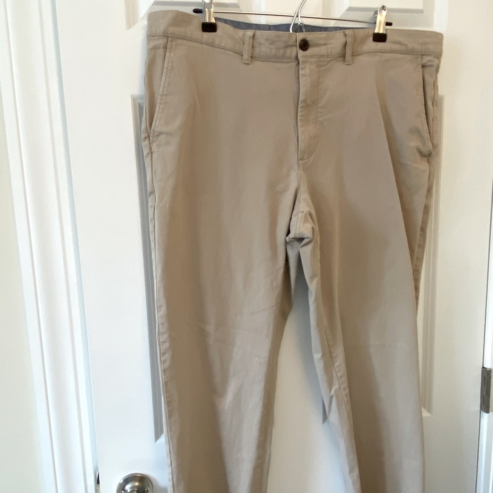 Men’s flat front pants